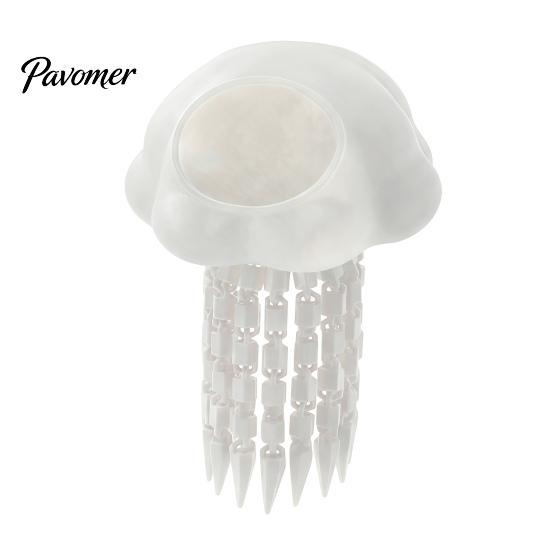 Stress Relief Cave for Aquatic Pets Aquarium Floating Jellyfish Hide, 3D Printed Fish Tank Hidden Shelter Small Hideout, Decorative Pleco Shrimp Betta