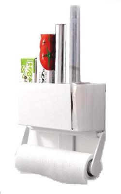 NEYORIKA Kitchen Paper Paper Towel Roll Wrap Kitchen Easy To Attaches To Refrigerator Holder, Holder, Storage, Holder, Supplies, Install, (Magnetic