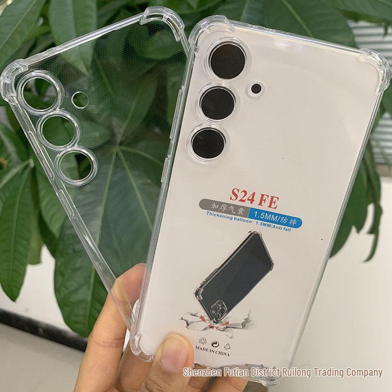 

Прозрачный чехол Airbag Anti Fall для Samsung S25/S25U/S24FE/S23/S24U. Samsung A36 5G