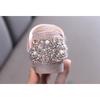 Girls Single Shoes Spring Autumn Pearl Rhinestone Bow Dance Performance Shoes Half Sandals for Little and Middle Kid