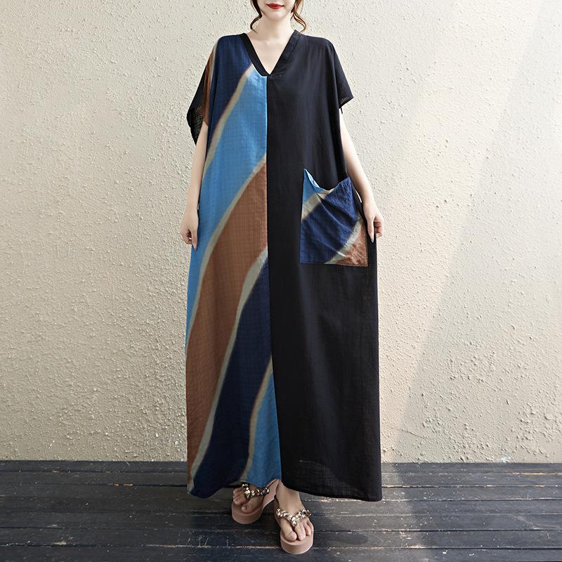 Women's Embroidered Smock Dress