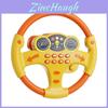 Duck Rabbit Lion Koala Pattern Simulation Steering Wheel Children Puzzle Toy For Educational Play