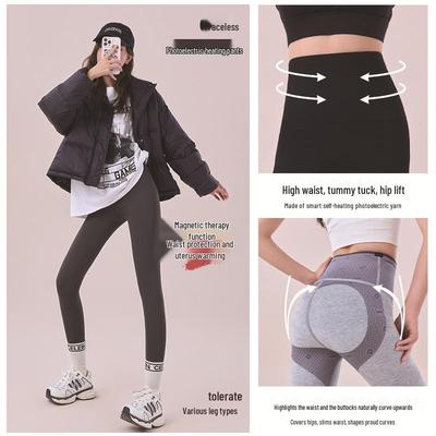 Women's Velvet Warm Leggings: Shark Pants, Tights, Yoga, and Barbie Heat Pants for Autumn/Winter