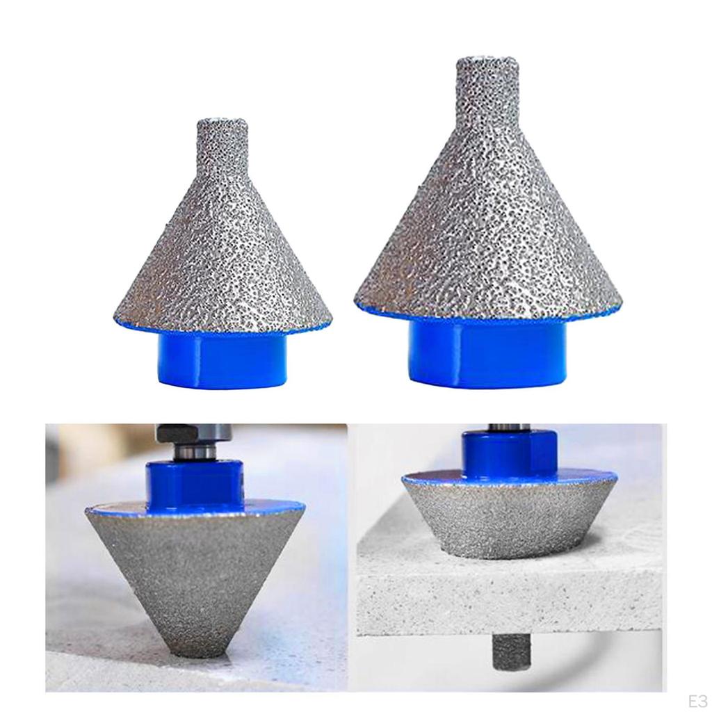 Diamond Beveling Chamfer Bit Countersink Wear Resistant Hole Enlarging Trimming for