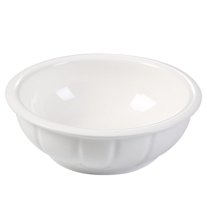 Creative Large Ceramic Soup Bowl - Thickened, Round, Restaurant & Household Tableware