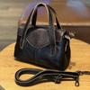 Echte Leder Mini Tasche Kleine Umhängetasche Mode Weiches Rindsleder Damen Tasche Leder Handtasche Retro Vielseitige Umhängetasche