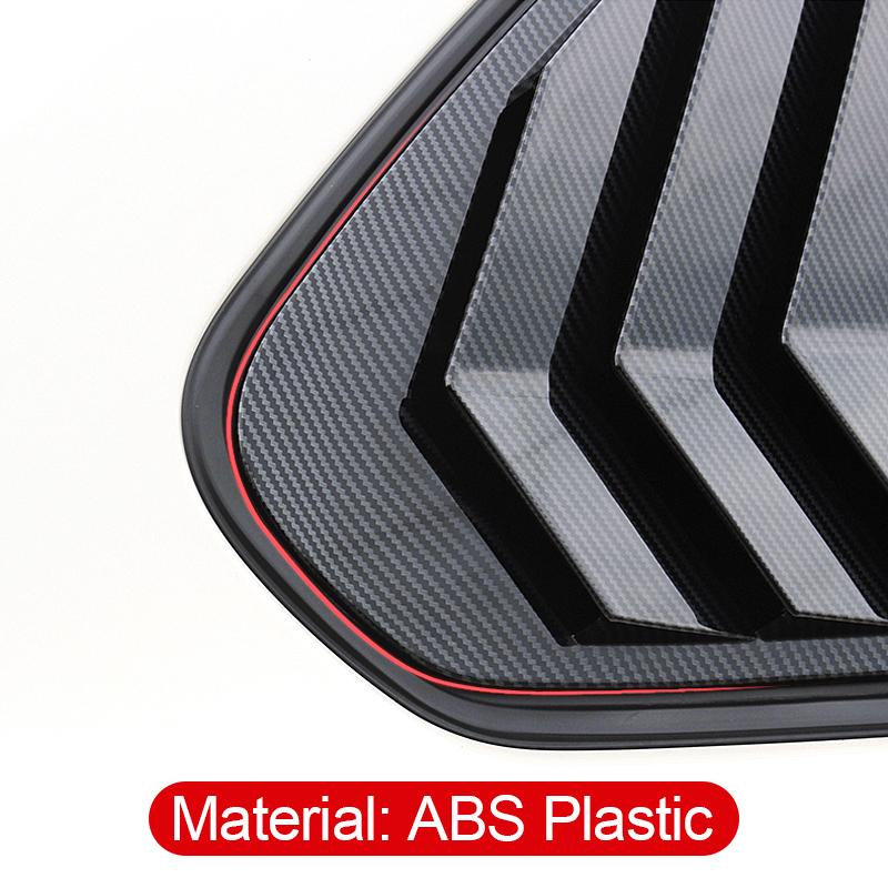 For Toyota RAV4 XA50      2024 2025 Hybrid Car Rear Side Window Louvers Shutters Blinds Cover Accessories