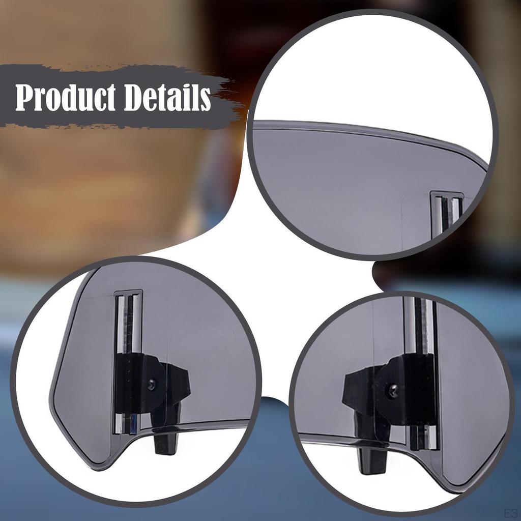 Motorrad Windschutzscheibenverlängerung Deflektor Zubehör für verbesserten Schutz