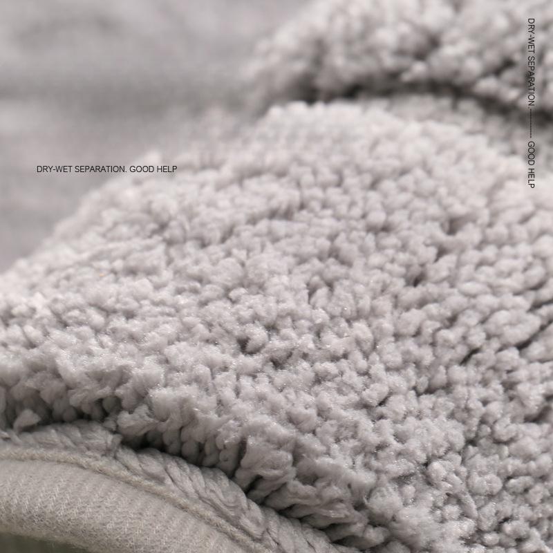 Print Sponge Bathroom Cashmere Thickening Mat Bath Non-slip Carpets In Wash Basin Bathtub  Floor Rug Shower Room Doormat Memory Foam 3D Pad