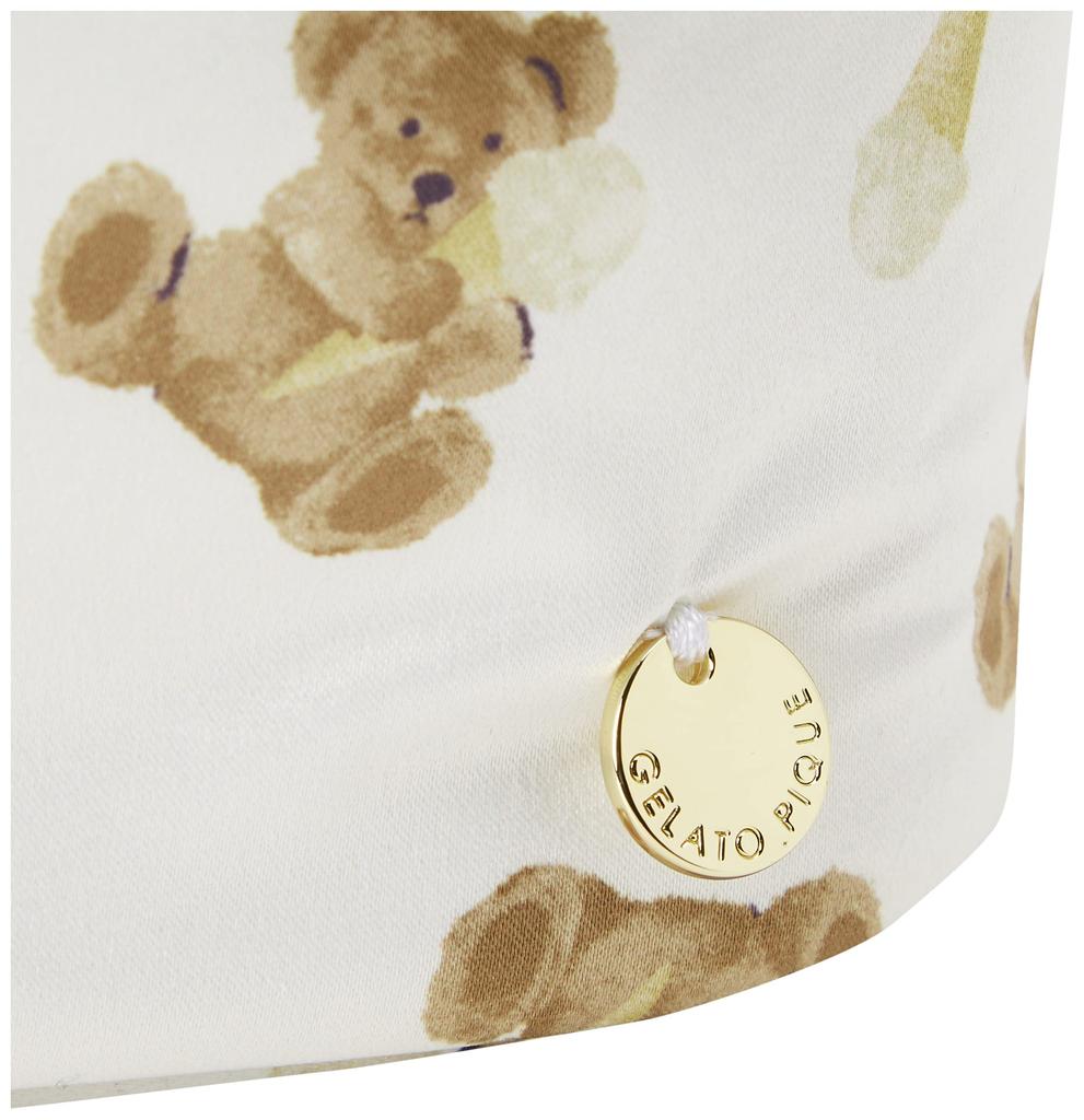 Gelato Pique Gelato Bear Print Vanity Pouch PWGB221667 Women's OWHT F