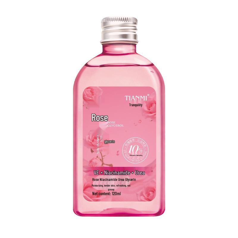 Sweet Rose Vitamin E & Glycerin Hydrating Body Cream with Long-Lasting Rose Fragrance