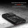 KEYSION Shockproof Armor Case for Motorola MOTO G86 5G Slide Camera Lens Protection Ring Stand Phone Back Cover for MOTO G56 5G