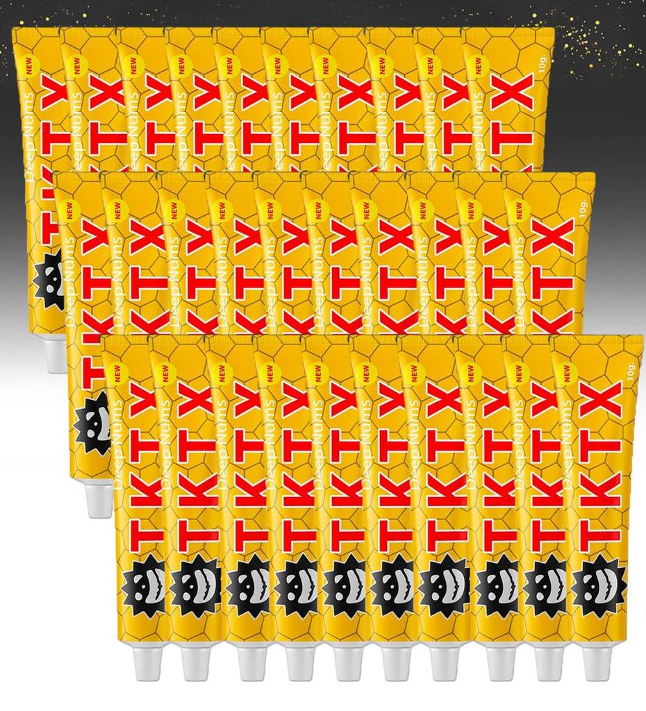 TKTX Topical Anaesthetic 40% Numbing Cream 10g For Tattoo Body Art Gel Yellow