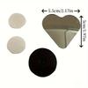 2PCS car rearview mirror heart-shaped reverse high-definition love large field of view rearview mirror auxiliary mirror