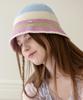 Seullouseulloulli Cotton Candy Handmade Crochet Bucket Hat _ Pastel