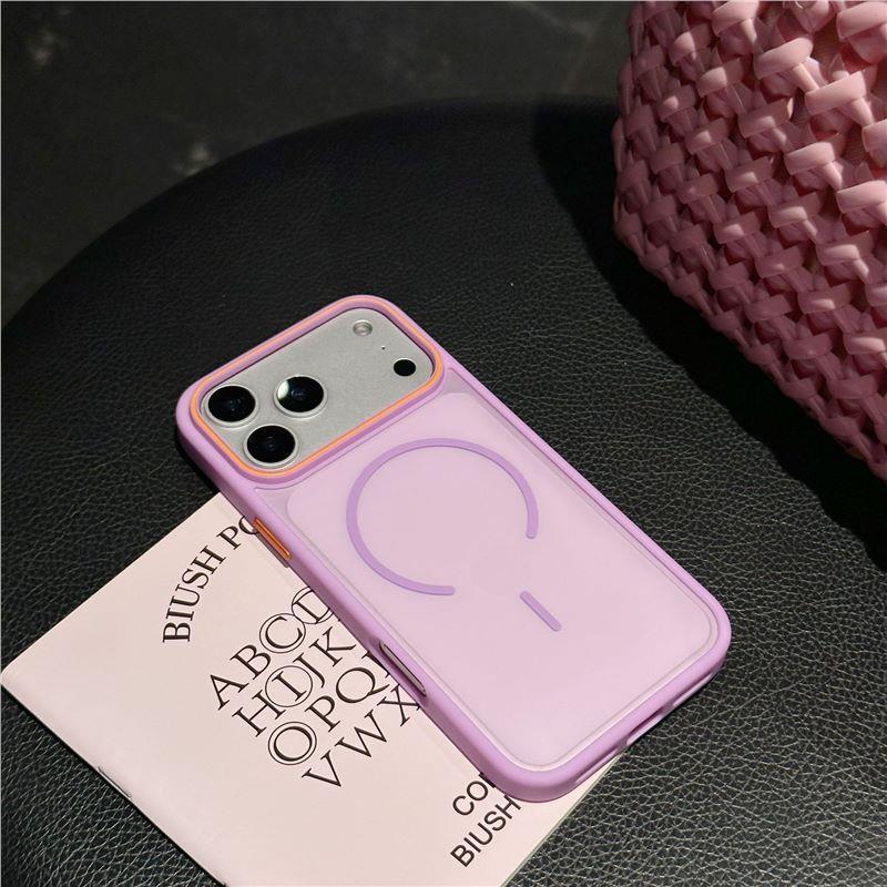 

iPhone 17 Pro Max Drop-Proof Matte Magnetic Protective Case Cover 14
