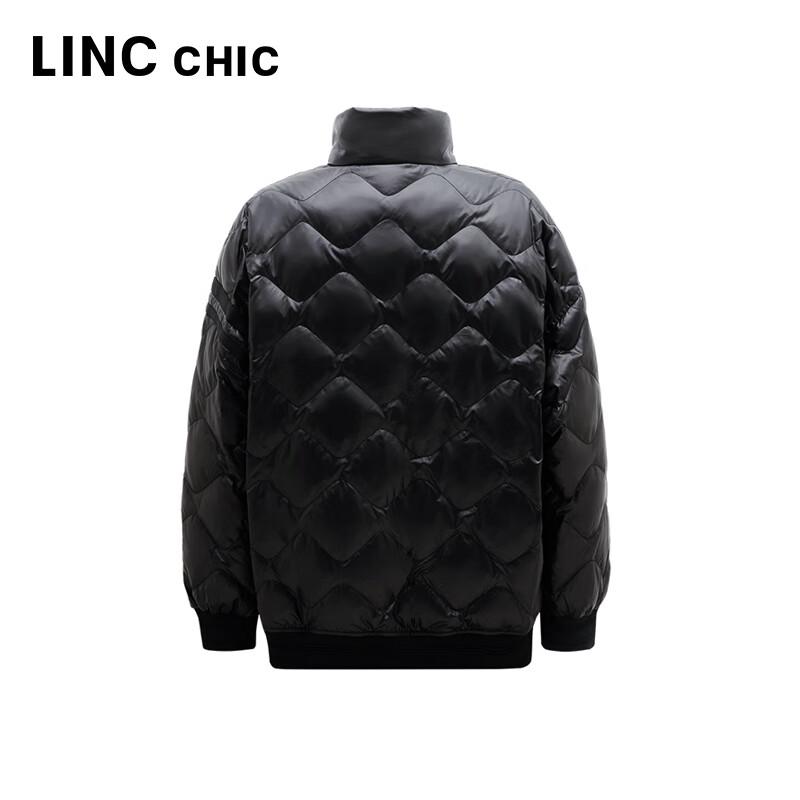 Jinyujie Damen Leichte Cropped Daunenjacke
