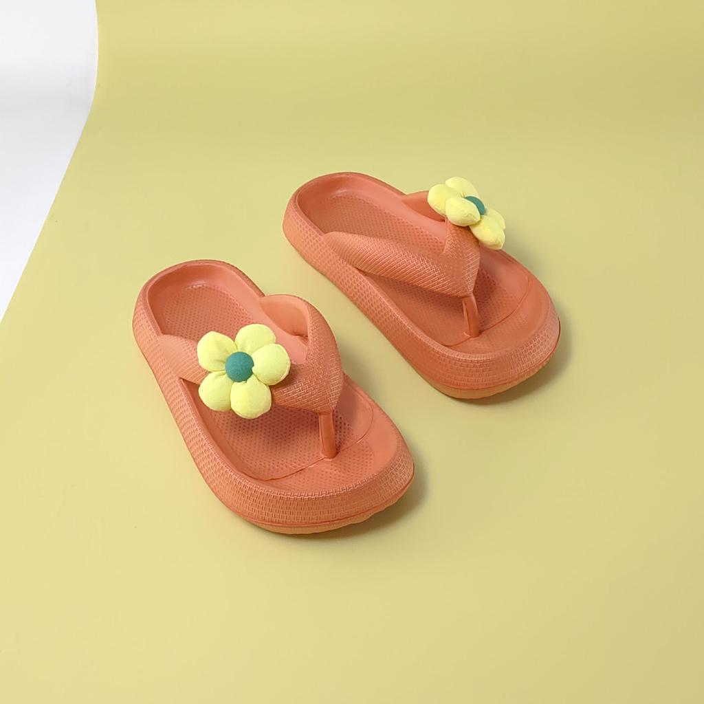 Women's Floral Summer Flip-Flops: Outdoor & Indoor Beach Flats