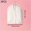 Transparent Clothes Dust Cover Peva Transparent Clothing Cover High-End Dust-Proof Hanging Clothes Bag Dust Bag Stereo Suit Dust-Proof Cover Clothes