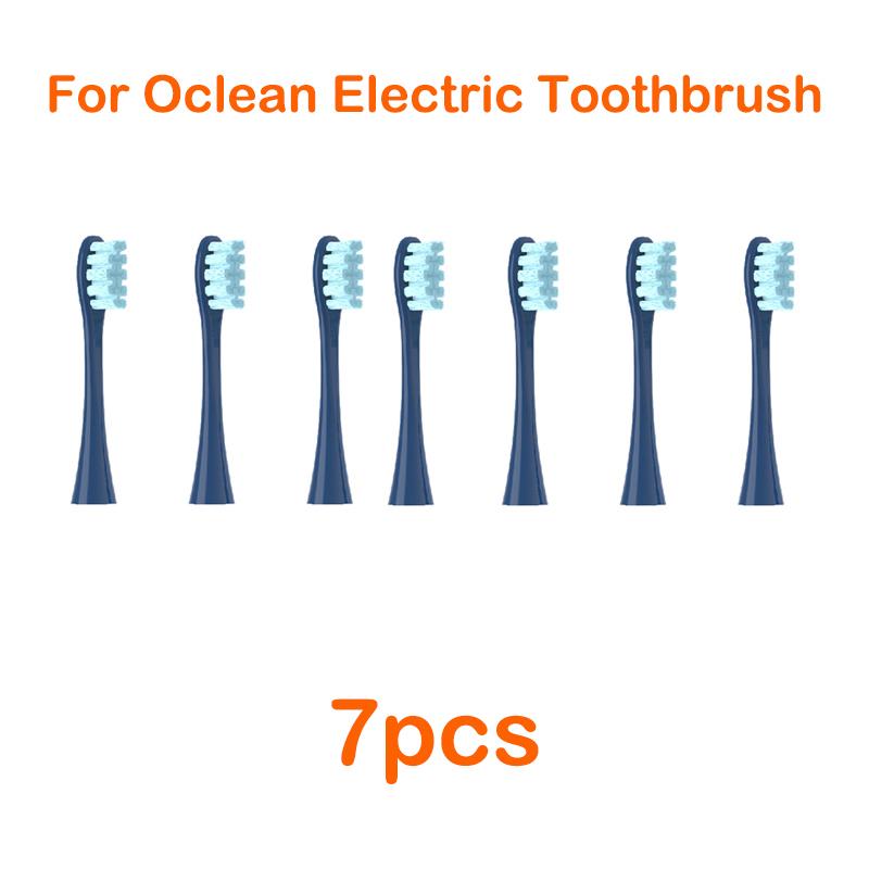 XiaomiFor Oclean Flow/X/ X PRO/ Z1/ F1/ One/ Air 2 /SE Brush Heads Soft DuPont Sonic Toothbrush Vacuum Bristle 7pcs Replacement Heads