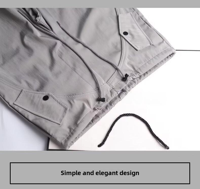 2024 Unisex Çok Cepli Dış Mekan Günlük Düz İş Kıyafetleri Pantolonu