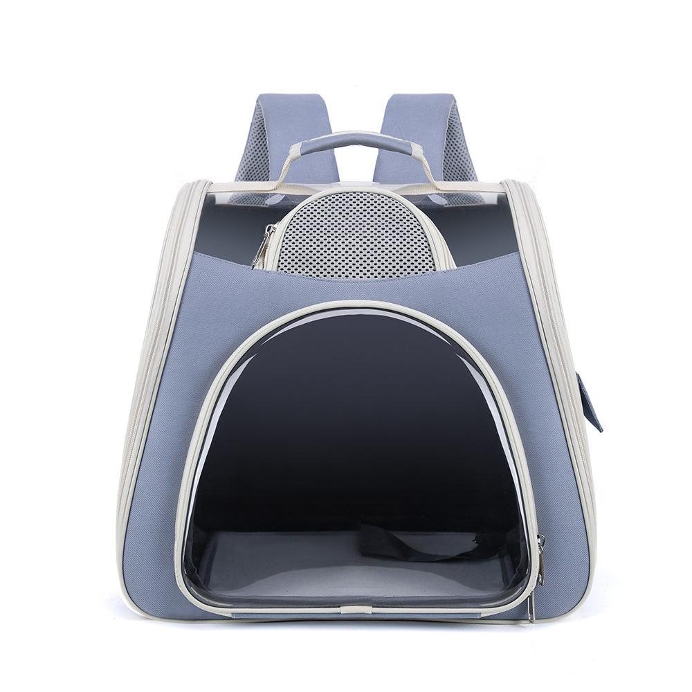 Cat Backpack Going Out School Bag Double Shoulder Pet Bag Cat Travel Dog Cat Products Transparent Large Capacity Portable Cat Bag