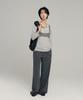 Loutaideu Basic Wool Slacks [Grey]
