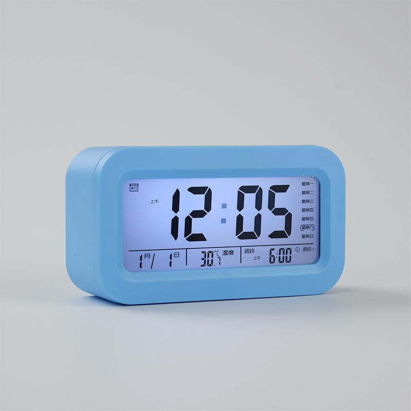 New electronic smart touch alarm clock, special alarm for children's wake-up call, luminous silent clock, children's smart clock