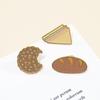 Cartoon Bread & Cookie Brooch Sandwich Badge - Personalized Pin for Clothes & Bags