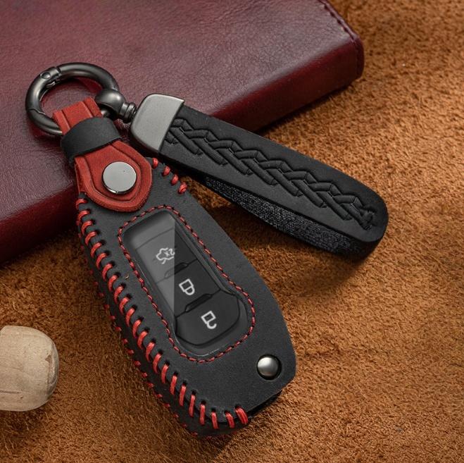 

Умный складной чехол для ключа автомобиля, пустая оболочка для пульта, для Ford Fusion Fiesta Mondeo Ecosport Kuga Escort Everest Ranger F150, аксессуары чёрный