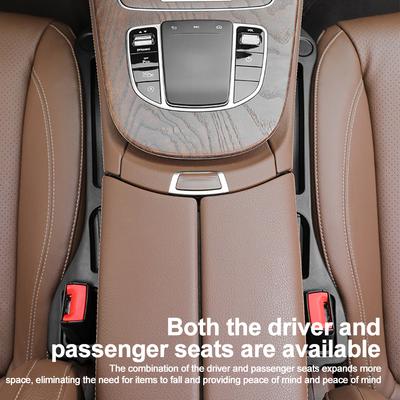 Caixa de armazenamento de assento de carro, preenchimento de costura lateral, tira de plugue, tira de enchimento à prova de vazamento, suprimentos de decoração, acessórios de interior
