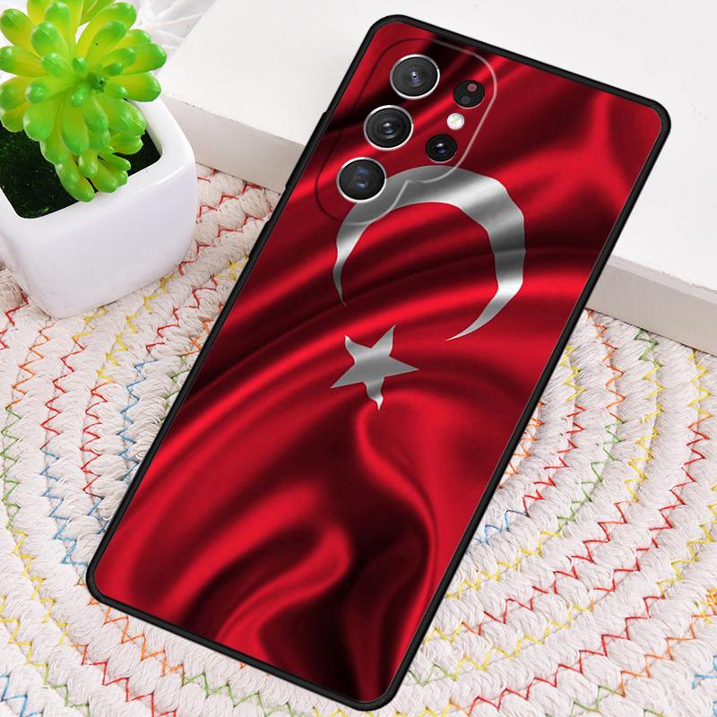 Republic Turkey Flag Ankara Phone Case For Samsung Galaxy note 10 pro S26 S25 S24 S23 S22 Ultra Plus S21 FE S20 Shockproof Cover