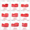 2Pcs Bicycle Tire Liner Anti Puncture Tape Bike Inner Tube Pad Rim Liner Red US