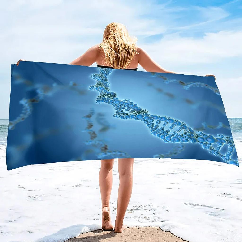 Modern Abstract Art Beach Towel, Microfiber Sandproof Beach Towels,Lightweight Large Oversized Beach Blanket for Travel Camping