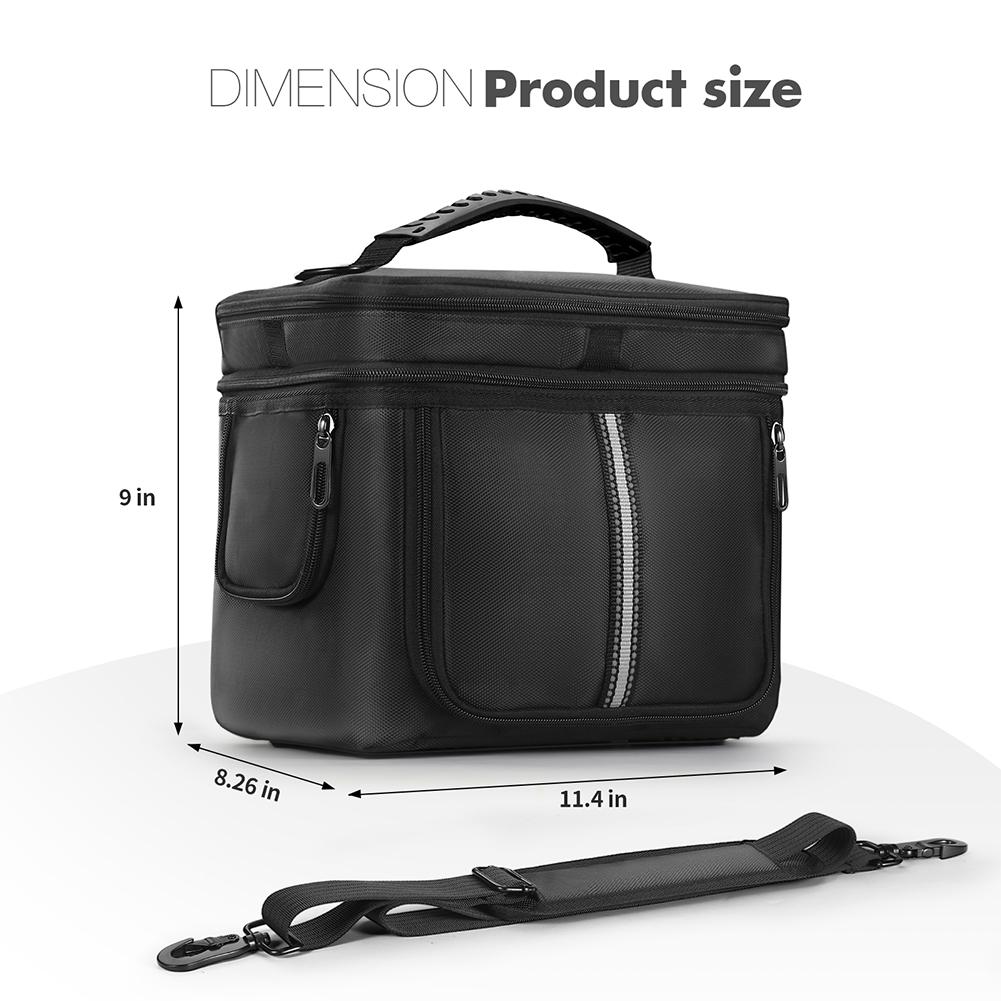 

NEW Portable Travel Carrying Case Storage Bag Battery Backup Power Station Bag for BLUETTI Solar Generator EB3A 268Wh LiFePO4 чорний