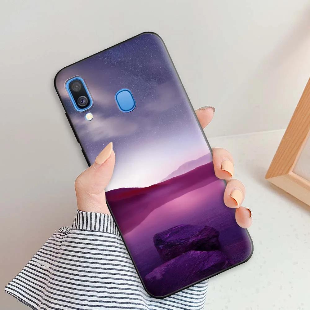 For Samsung A40 Case Ceometric Cool Cover For Samsung Galaxy A40 Soft TPU Silicone Phone Case For Samsung A40 a40 A 40 5.9 inch