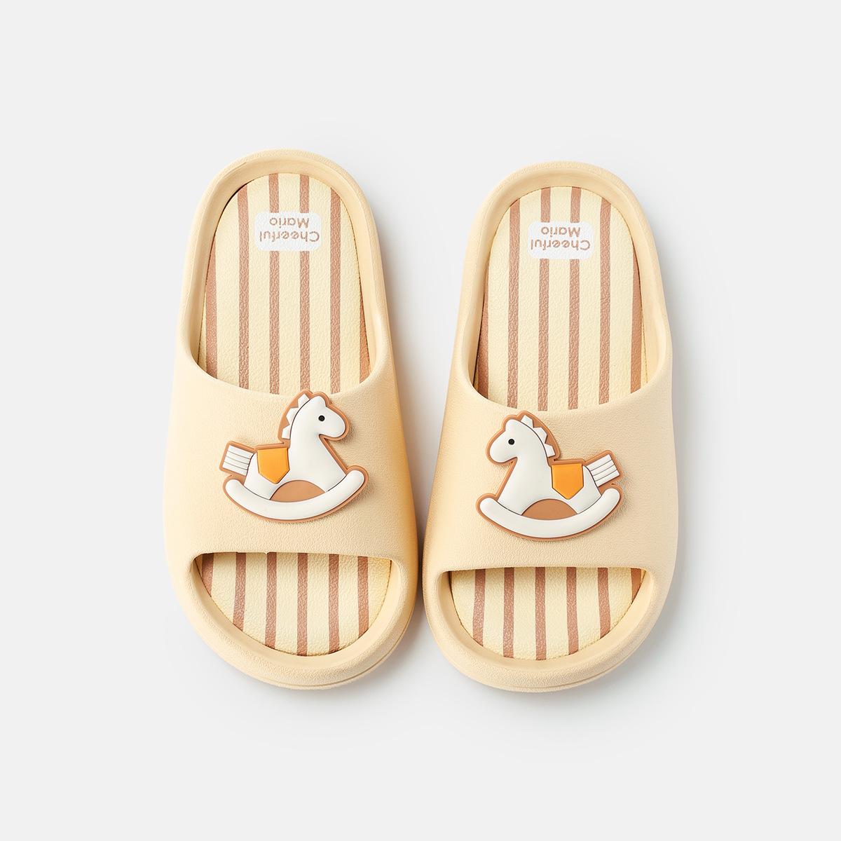 

Zhongda Children s Anti-Slip Flip Flops - Thick-soled Indoor Shoes for Boys and Girls 170 жёлтый