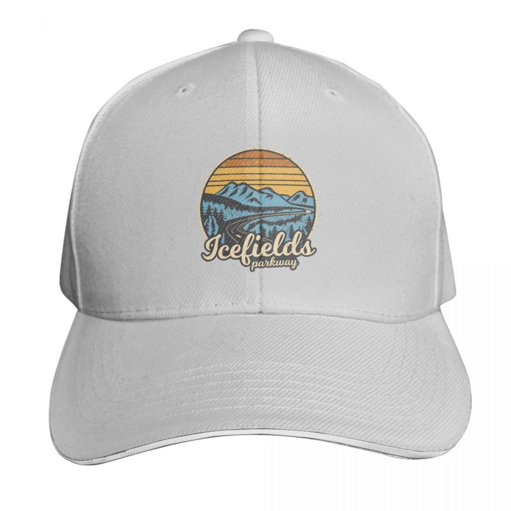 Icefields Parkway Alberta Kanada Retro Baseballkappe individuelle Kappen Designerhut Hut Unisex Wintermütze Luxus Damen Unisexs