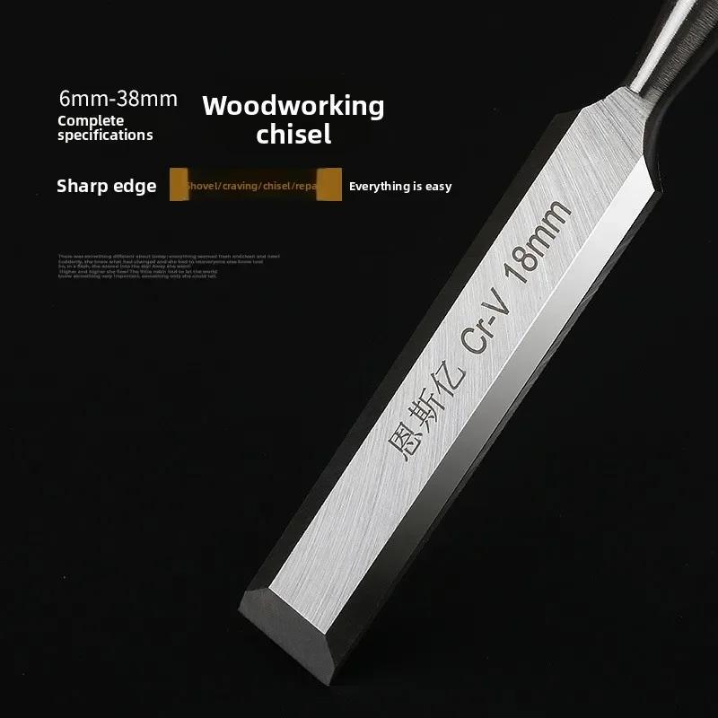 Professional Wood Carving Chisel 6/12/18/20/24mm Carpentry Flat Chisels DIY Woodworking Woodcut Carving Knife Woodworking Tools