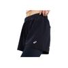Asics Woven Breathable Elastic Comfortable Reflective Sports Shorts Women Shorts Black 2012C672-002