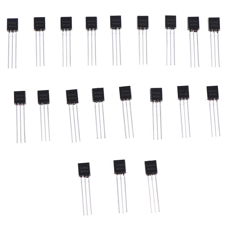 thumbnail image 2 of 10Pcs TA7642 AM Radio Chip - TO-92 IC Replacement For MK484 ZN414 Receiver 2 of 11
