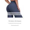 Pantaloni da Yoga a Gamba Larga Snellenti in Nylon Taglie Forti con Vita Incrociata e Sollevamento Glutei