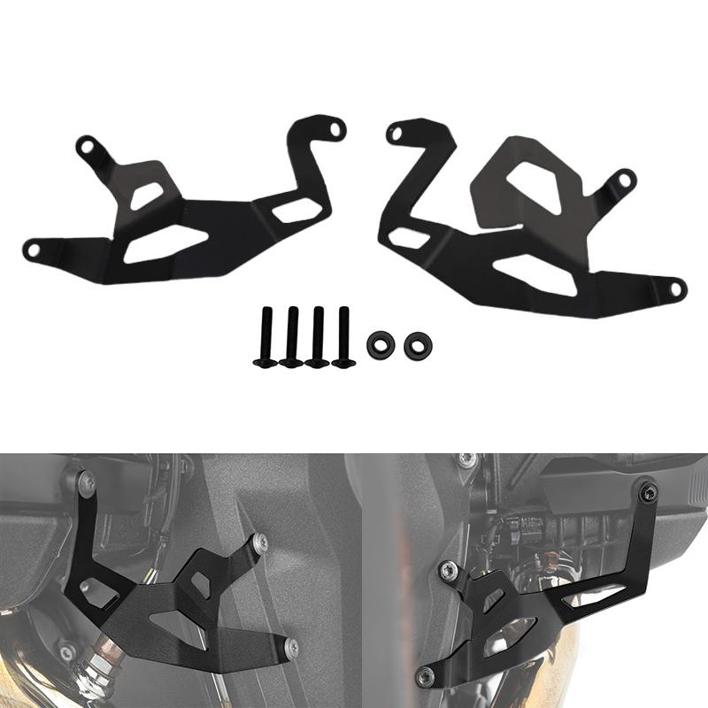 R1300GS Motorcycle Sensor Guard Protector Engine Side Cover Lambda Probe Protection Grill For BMW R1300 GS R 1300 GS 2023-2025