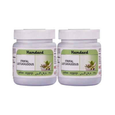 Itrifal Ustukhuddus 150 g Lot de 2 Formule à base de plantes naturelle pour le soutien cérébral et digestif