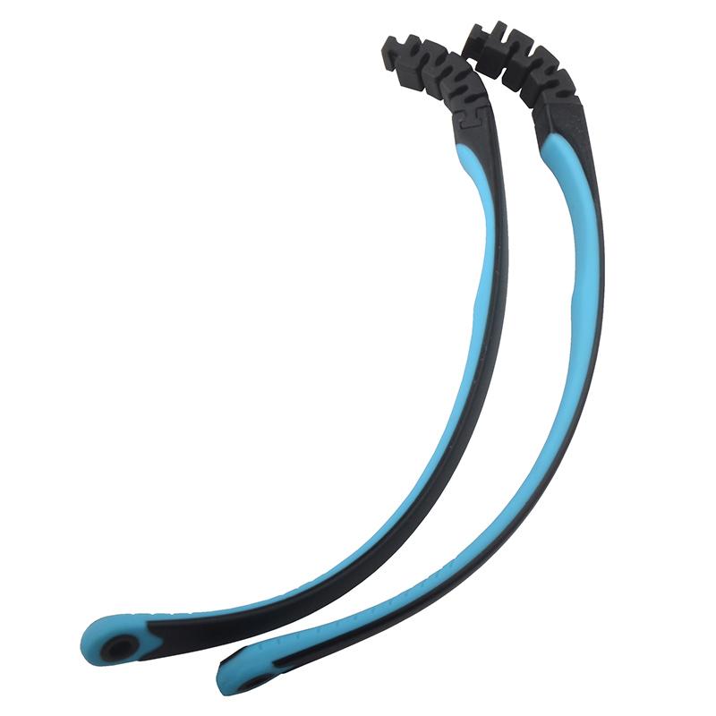 1pair Kids Silicone Eyewear Leg Children Optical Frame Temple Replacement Repair Accessories KF002