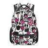 Full Print School Bag Student Cute Halloween Backpack School Commute Large Capacity Backpack