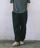 COLUMBIA UNIVERSITY Columbia Trajan Label Belted All-Round Denim Pants Black Denim