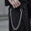 Trendy Unisex Punk Hip-Hop Jeans Waist Chain - Versatile Metal Pants Accessory