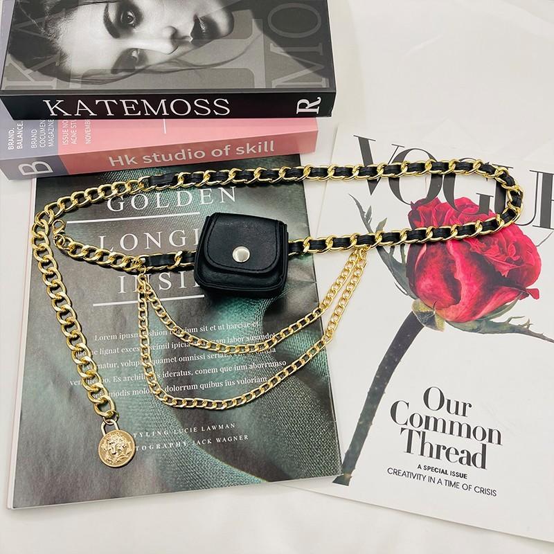 Waist Chain For Women Fashion Metal Weave Belt For Casual And Formal Outfits