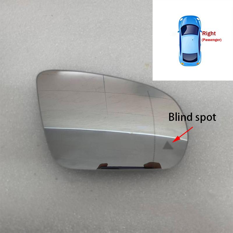 For Mercedes Benz C GLC S E Class W205 X253 W222 W213 W238 Car Rear Mirror Glass Cover Frame Turn Signal Light Caps Shell LHD